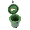 Xspec 5 Gallon Rotomolded Beverage Cooler Dispenser Outdoor Ice Bucket, Green