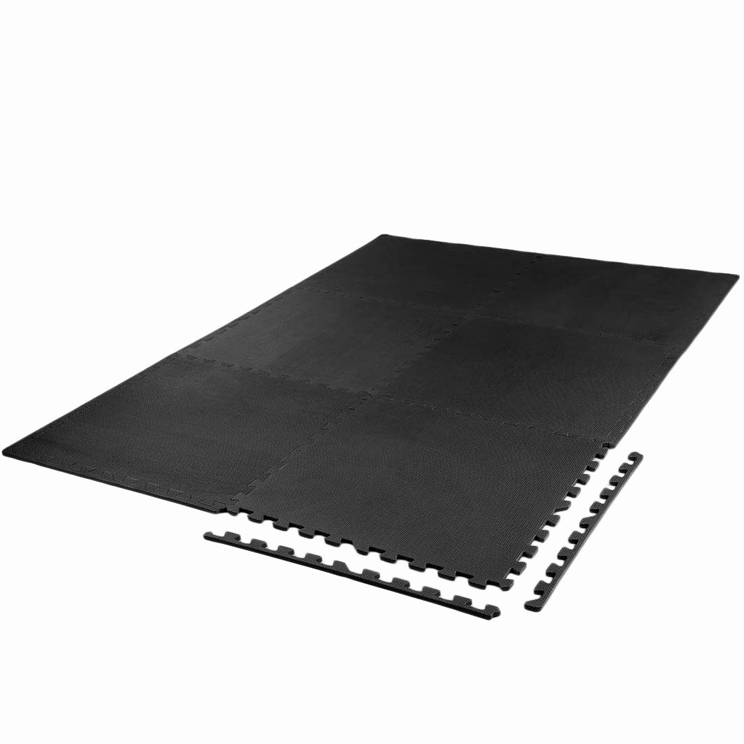 Xspec 1 Thick Reversible EVA Foam Mat, 12 pcs 48 Sq Ft, Black & Grey –  Xspec Gear