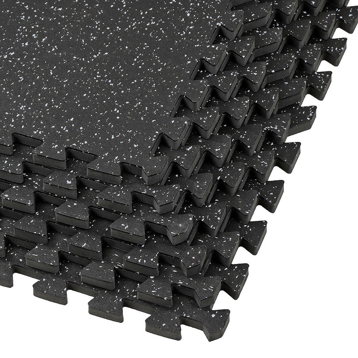 Grey 24 in. x 24 in. x 0.5 in. Interlocking EVA Foam Floor Mat (6-Pack)